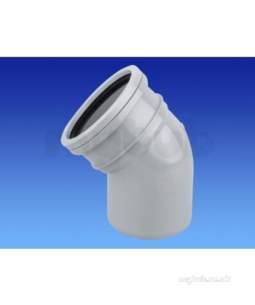 Osma Above Ground Drainage -  3s163g Grey Osma 82mm 135d Bend 3s163 G
