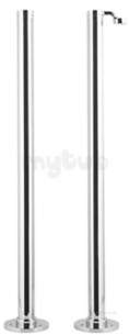 Eastbrook Showers -  4.1003 Minimalist Stand Pipes Handset