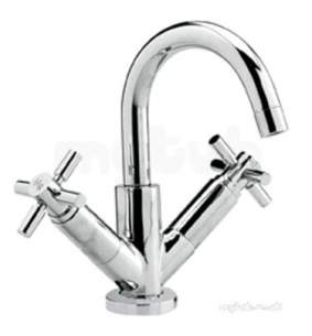 Eastbrook Brassware -  4.1229c Tec Cross Head Mono Basin Small