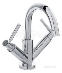 Eastbrook Brassware -  4.1229l Tec Lever Head Mono Basin Small