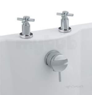 Eastbrook Brassware -  4.1232 Freeflow Bath Filler With Puw