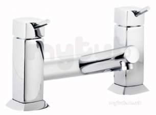 Eastbrook Brassware -  4.1250 Kia/jule Deck Bath Filler Chrome