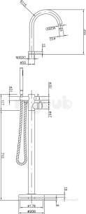 Eastbrook Brassware -  Eastbrook Tec Thermostatic Mono Bsm Ch