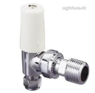 Terrier and Belmont Radiator Valves -  Terrier 367 15mm X 1/2 Inch Mi Angl Ls Chrome