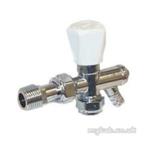 Pegler Mercia Radiator Valves -  Mercia 10mm Rad Valve Ls/do Chrome Plated 647057