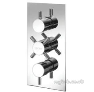 Pegler Shower Fittings -  Tidal Thermo Concealed Shower And Diverter