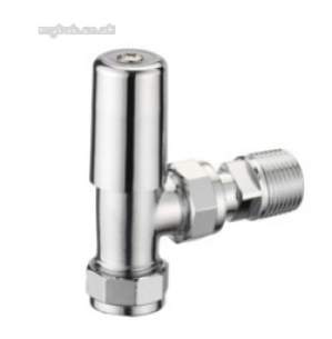 Pegler TRVs -  Terrier 1/2 Inch X10mm Ls Angle Twl Rail V Cp