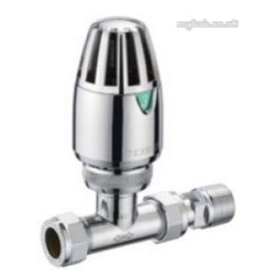 Pegler TRVs -  Terrier 1/2 Inch X10mm Straight Trv Cp