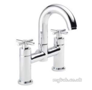 Pegler Luxury Bathroom Brassware -  Pegler Xia 4k8015 2 Leg Bath Filler