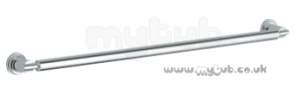Grohe Tec Brassware -  Grohe Atrio 40309000 Towel Rail 600mm