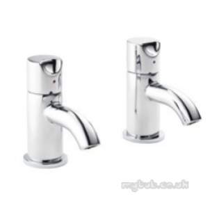 Pegler Opal and Slique Brassware -  Slique 4l2001 1/2 Inch Basin Pillar Taps