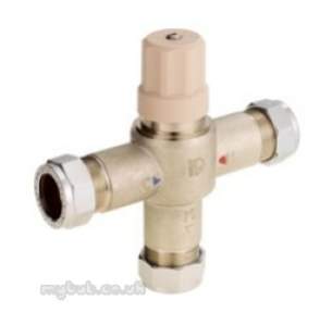 Pegler Thermostatic Mixing Valves -  Pegler 403h Inline Tmv2 Therm Controller