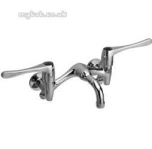 Pegler Healthcare Brassware -  Kliniklene 361028 Wall Mix Sf Hs Exp In