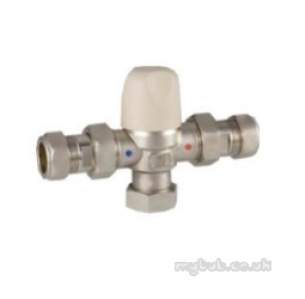 Pegler Thermostatic Mixing Valves -  15mm 404 In Line Thermostatic Controller