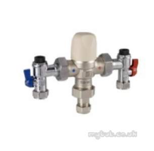 Pegler Thermostatic Mixing Valves -  15mm 404ua In Line Thermo Controller