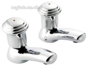 Pegler Mercia Brassware -  Mercia Design 3/4 Inch Bath Taps