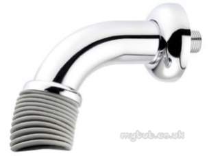 Pegler Commercial and Specialist Brassware -  Pegler Yorkshire Pegler Bent Shower Arm