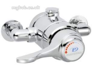 Pegler Commercial and Specialist Brassware -  Exposed 894 Thermo Single Lever Shower