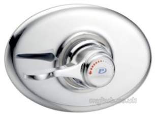 Pegler Commercial and Specialist Brassware -  Concelaed 895 Thermo Single Lever Shower