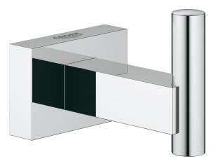 Grohe Tec Brassware -  Grohe Essentials Cube Robe Hook 40511001