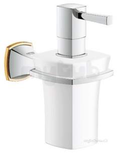 Grohe Spa Range -  Grohe Grandera Soap Dispenser Plus Holder 40627ig0