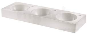 Delabie Washbasins and Sinks -  Delabie Mineralcast Wall Mtd Basin L1400 3 Places 35 Right Tap Hole