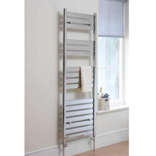 Eastbrook Towel Rails -  Staverton 1200x400 Chrome 41.0128