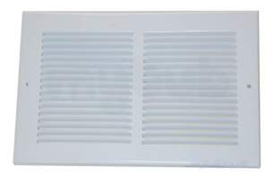 Passive Ventilation Grilles -  Airflow Mv1006 10 Inch X6 Inch P/steel Grille Whte