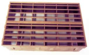 Passive Ventilation Grilles -  Airflow Air9202 9 Inch X6 Inch Louvred Air/b Brwn