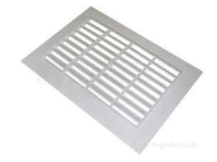 Passive Ventilation Grilles -  Airflow Kvh16 10 Inch X8 Inch F/f Ventilator White