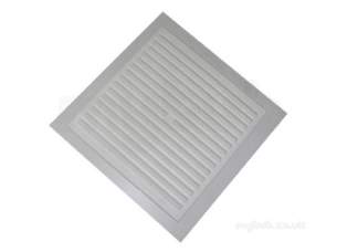 Passive Ventilation Grilles -  Airflow Rvh99 Plus 12 White Vent 12 X 12