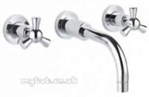Eastbrook Brassware -  Eastbrook 4.1359 Vienna Tap Heads Chrome