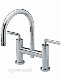 Eastbrook Brassware -  4-1209 Helix Bath Filler Swivel Spout