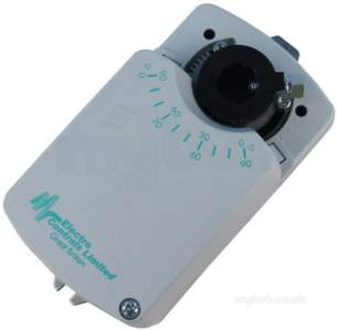 Electro Controls Dampers -  Black Ecl Ek4-24 Damper Motor 4nm 24v