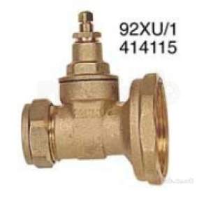 Pump Valves Unions and Adaptors -  Center Brass Pump Gate Valve 22 X 1.1/2