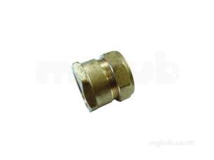 Prestex Compression Fittings -  Prestex 41 15mm X 3/4 Inch Fi Str Coupling