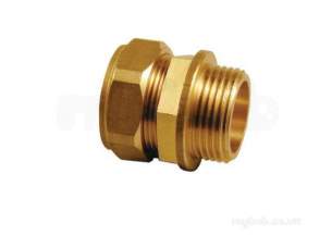 Yorkshire Kuterlite 600 Range -  Kuterlite 611 15mm X 1/4 Inch Mi Coupling