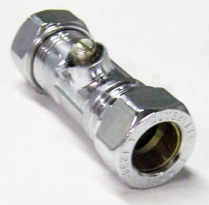 Yorkshire Lever Check and Appliance Valves -  Kuterlite 480 15mm Str Cxc Service Vlv