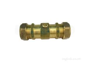 Yorkshire Lever Check and Appliance Valves -  Kuterlite 4424 28mm Double Check Valve