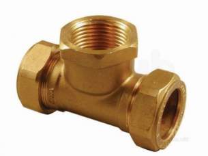 Yorkshire Kuterlite 900 Range -  Kuterlite 930 15mm X 15mm X 1/2 Inch Fi Tee