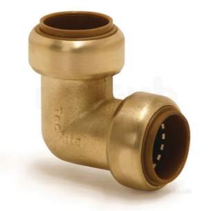 Yorkshire Tectite Fittings -  Pegler Yorkshire Yorks Tectite T12 15mm Elbow
