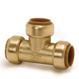 Yorkshire Tectite Fittings -  Yorks Tectite T24 15mm Equal Tee