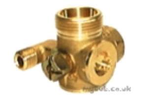 Baxi Boiler Spares -  Baxi 231601 3 Way Gas Service Tap
