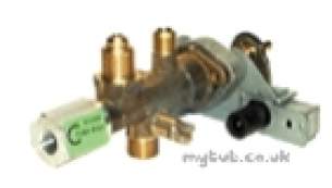 Baxi Boiler Spares -  Baxi 237001 Gas Tap And Piezo Tesa 2681