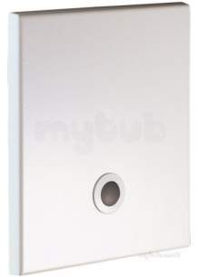 Delabie Urinals -  Delabie Tempomatic Recessed Urinal Valve M1/2 Inch White Mains 12v