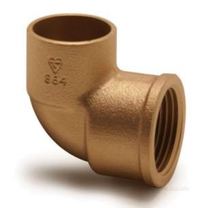 Yorkshire Endex End Feed Fittings -  Endex N14 15mm X 1/2 Inch Female Elbow