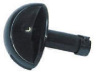 Indesit Domestic Spares -  Cannon 6602740 Grill Hotplate Knob Green