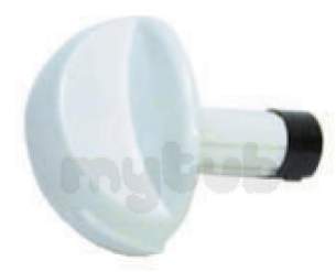 Indesit Domestic Spares -  Cannon 6602738 Camberley Rear Right Hand Knob