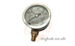 Electro Oil Burner Spares -  Eogb G04-0005 0-400 Psi 1-8inch Gauge