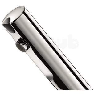 Delabie Basin Taps -  Delabie Tempomatic 4 Basin Tap F3/8 Inch Rec Mains 230/12v Plus Stopcock
